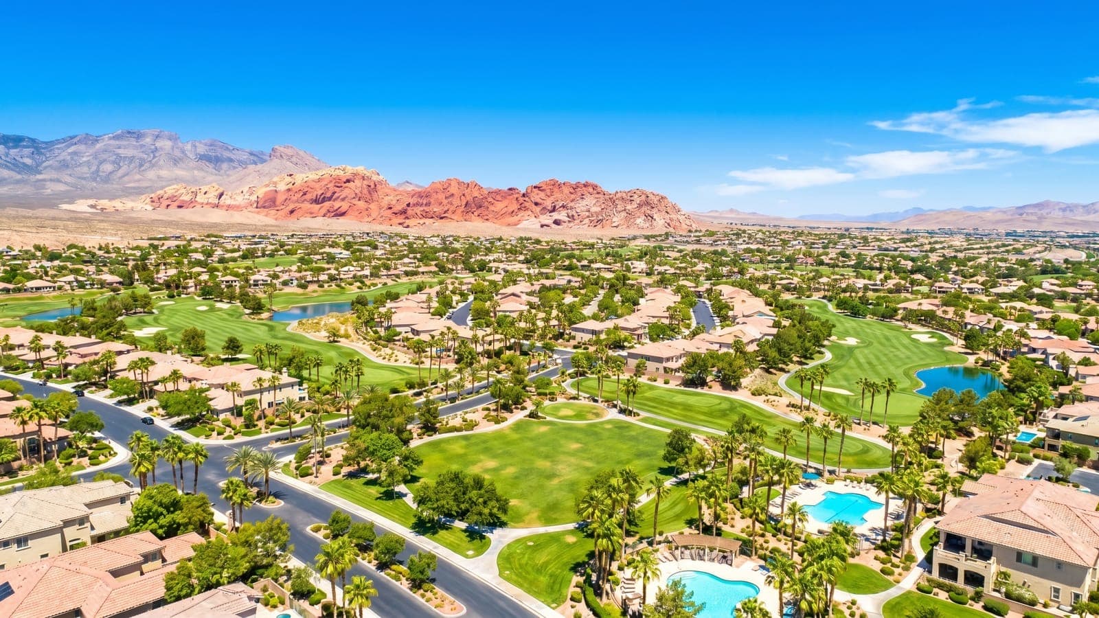 The Peaks, Summerlin Las Vegas — guard-gated luxury village with Red Rock Canyon views and new-construction custom homes in ZIP 89135